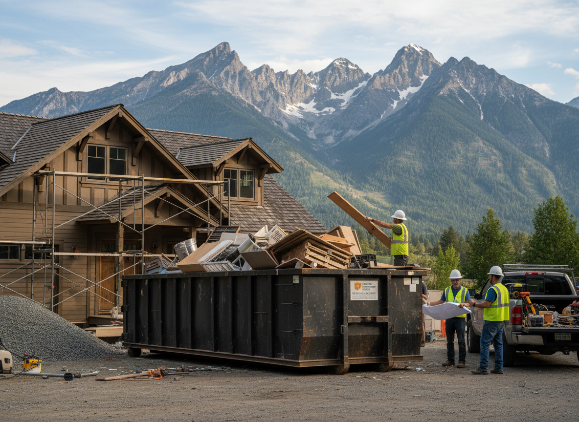 Cost Factors for Waste Container Rental During a Leavenworth Home Remodel